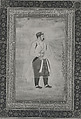 "Unwan", Folio from the Shah Jahan Album, Mir &#39;Ali Haravi (died ca. 1550), Ink, opaque watercolor, and gold on paper
